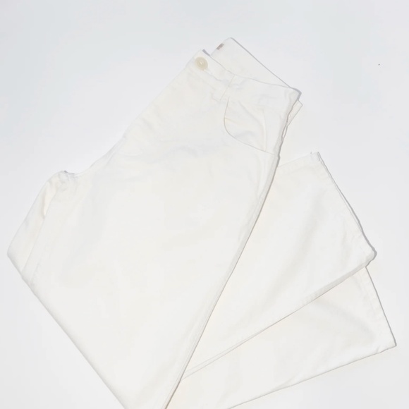 Jesse Kamm - CALIFORNIA WIDE IN SALT WHITE, Size 6 NWT - Picture 1 of 5